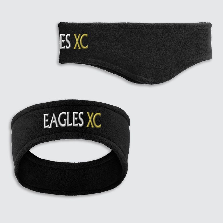 EAGLES-XC-EMB 2X R-Tek Stretch Fleece Headband