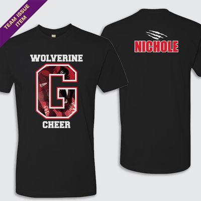 Wolverine Big 'G' Cheer Custom SS Tee