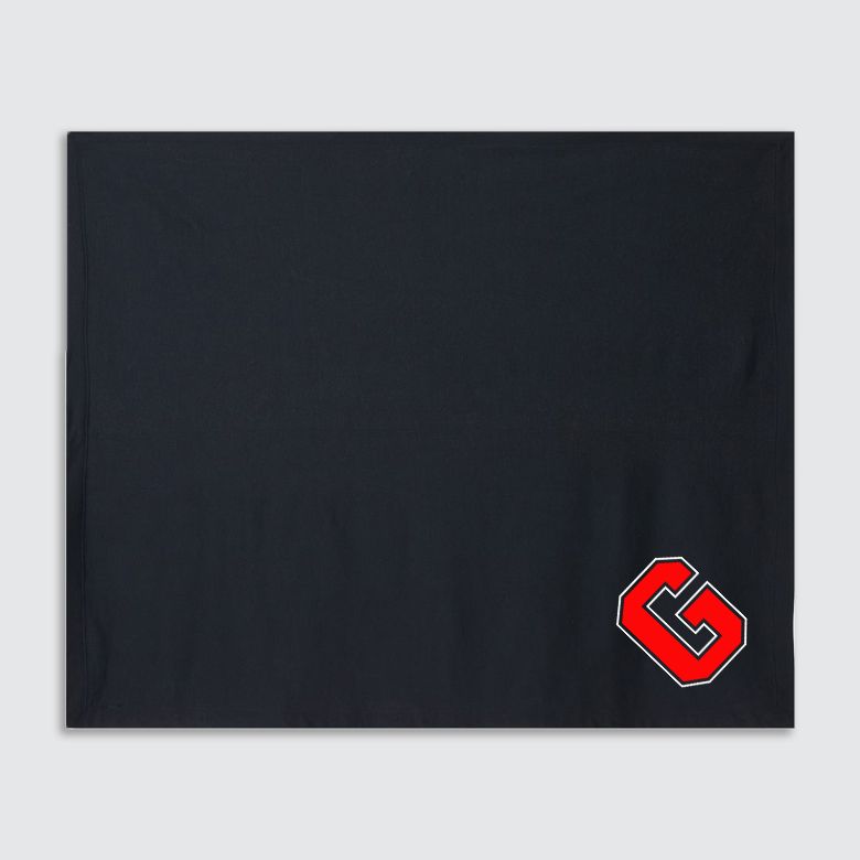 Big &#39;G&#39; Heavy Blend Fleece Blanket