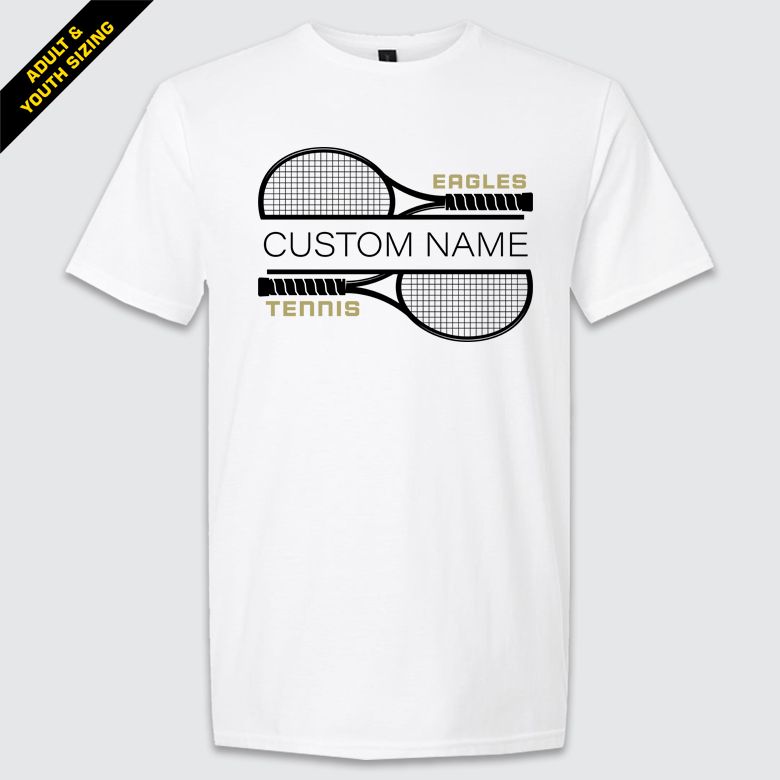 Custom Eagles Tennis Short-Sleeve Tee