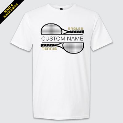 Custom Eagles Tennis Short-Sleeve Tee