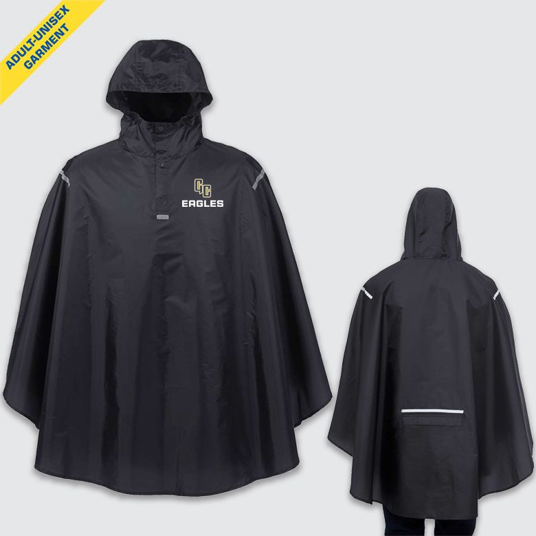 GC Eagles Packable Poncho