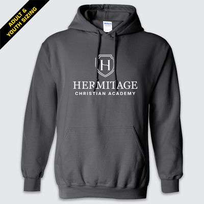 HCA Charcoal Hooded Sweatshirt