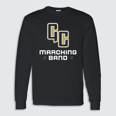 GC Marching Band Notes LS Cotton Tee