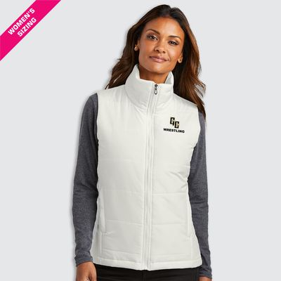 GC3X-DTF Wrestling Ladies Port Authority Puffer Vest