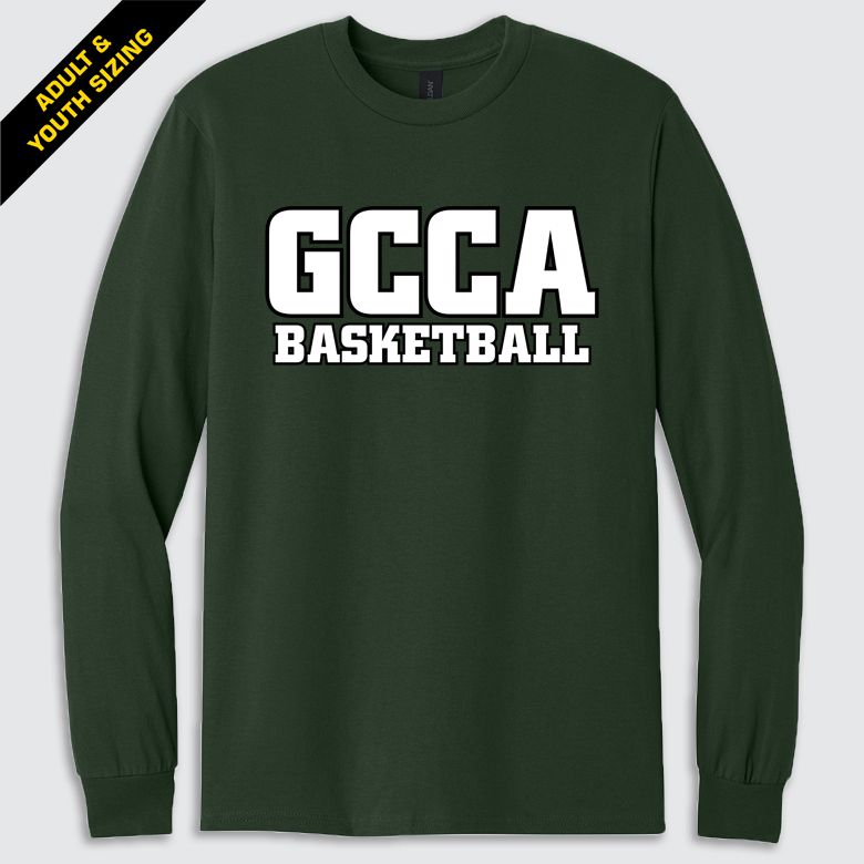 GCCA Basketball Long-sleeve cotton shirt