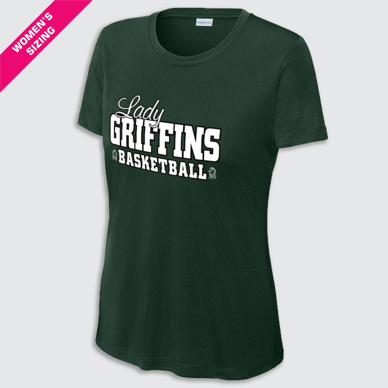 Lady Griffins 2X Sport-Tek® Women&#39;s PosiCharge® Competitor™ Tee