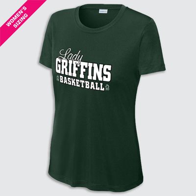 Lady Griffins 2X Sport-Tek® Women's PosiCharge® Competitor™ Tee