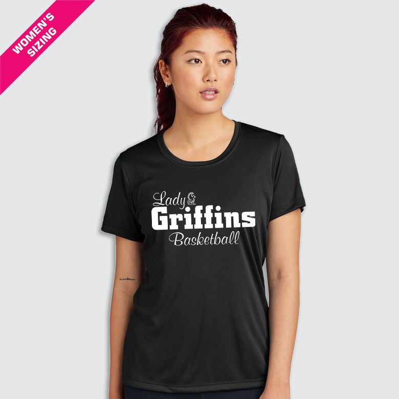 Lady Griffins MONO Sport-Tek® Women&#39;s PosiCharge® Competitor™ Tee