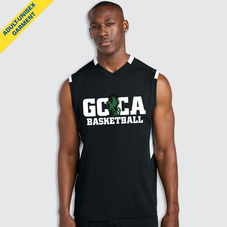 Baby Griffin B-Ball Sport-Tek® Club Sleeveless V-Neck