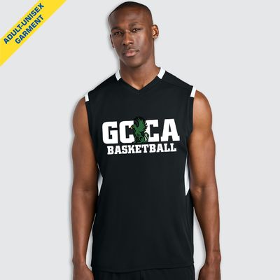 Baby Griffin B-Ball Sport-Tek® Club Sleeveless V-Neck
