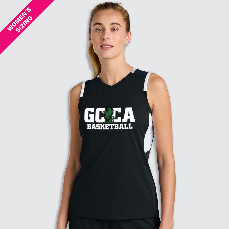 Baby Griffin B-Ball Sport-Tek® Women’s Club Sleeveless V-Neck