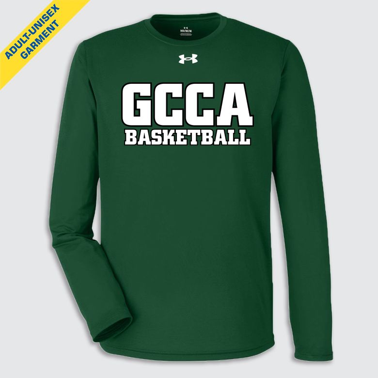 GCCA Basketball UA Team Tech LS Shirt
