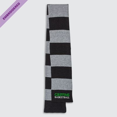 Griffins-BB-EMB Rugby-Striped Scarf