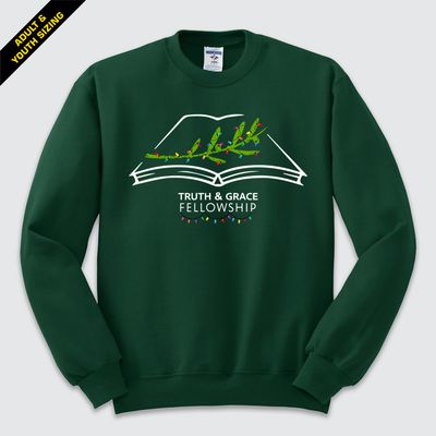 T&amp;G Christmas Lights NuBlend Crewneck Sweatshirt