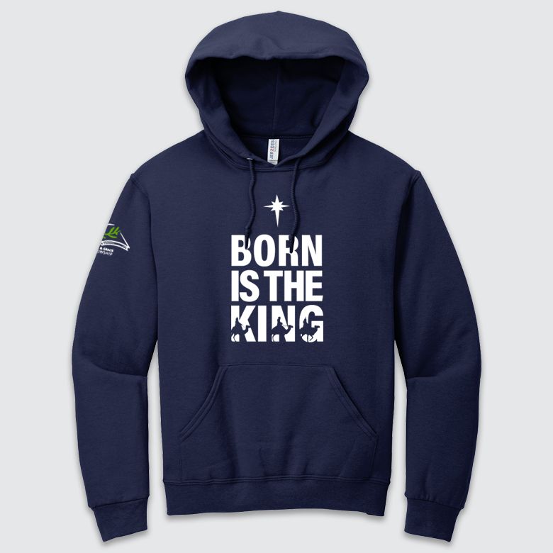 The King Line - T&amp;G Sleeve NuBlend Hooded Sweatshirt