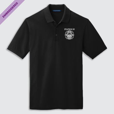 Station 85 EMB EZCotton Mens/Unisex Polo