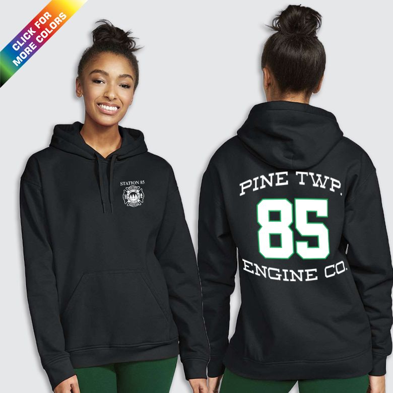 PTEC #85 Soft-cotton Fleece Pullover Hoodie