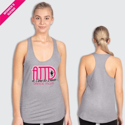 ATTD Dance Mom Woman's-cut Racerback Tank