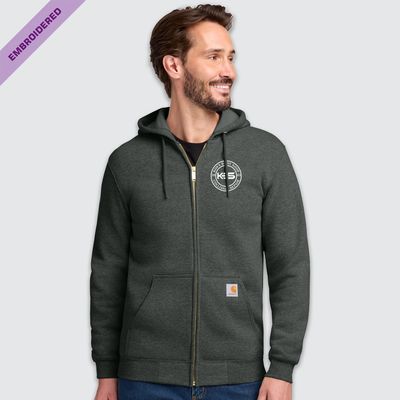 KBS Circle EMB Carhartt Full-zip Hood