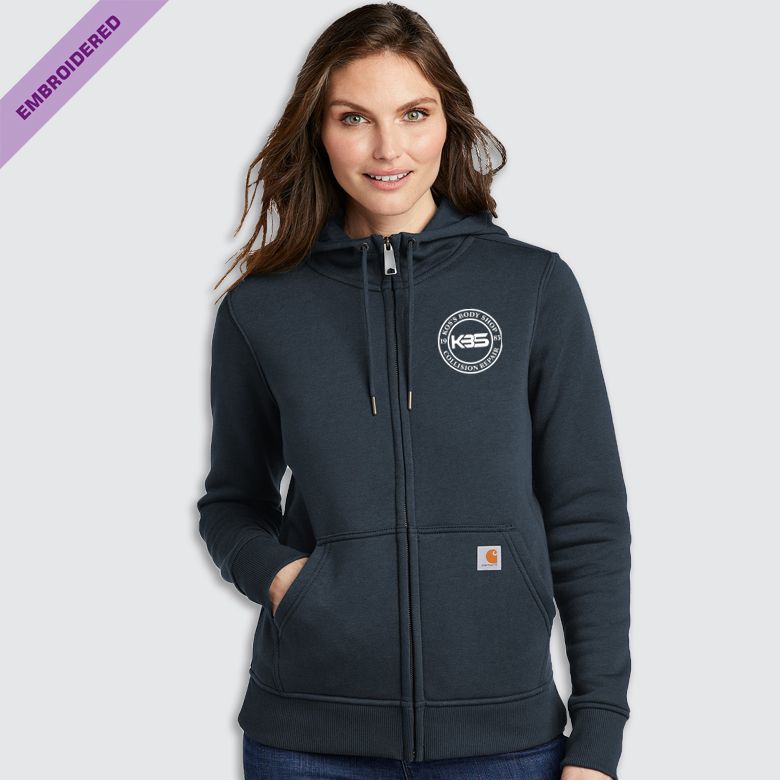 KBS Circle EMB Carhartt Women's Full-zip Hood