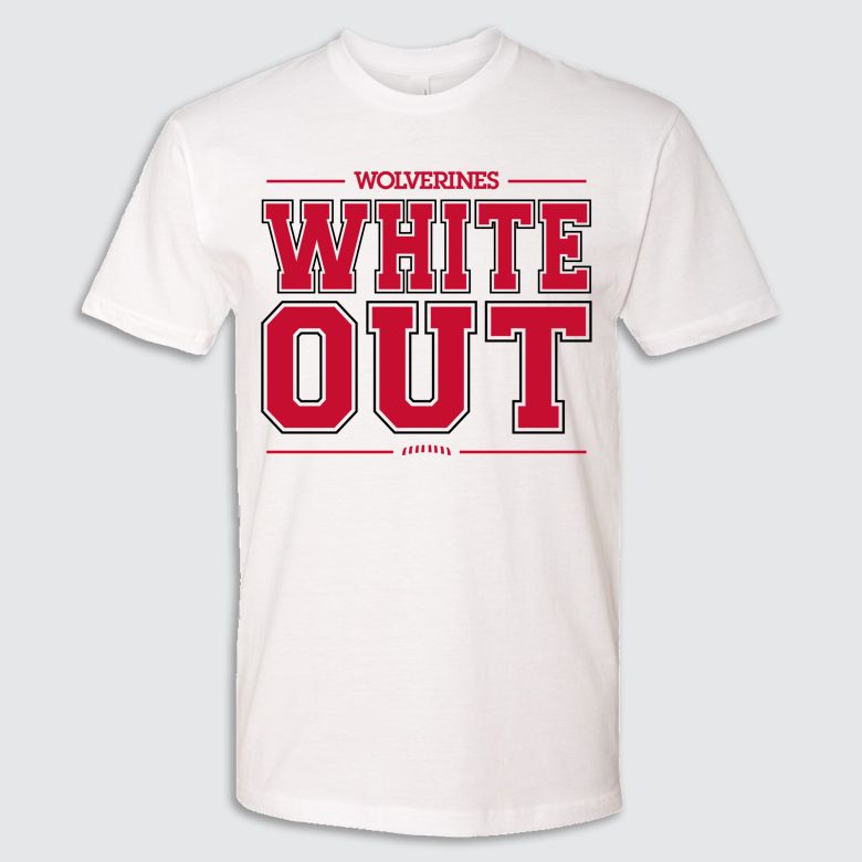 2025 Wolverine WHITE OUT SS Tee