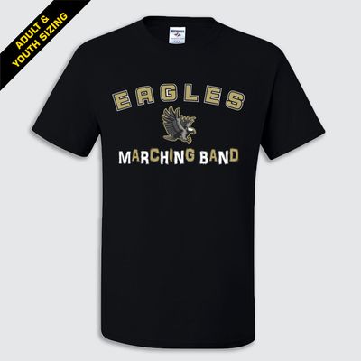 Eagles "Marching" Band Premium Cotton SS Tee