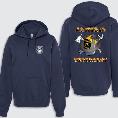 PTEC-On-Fire Soft-cotton Fleece Pullover Hoodie