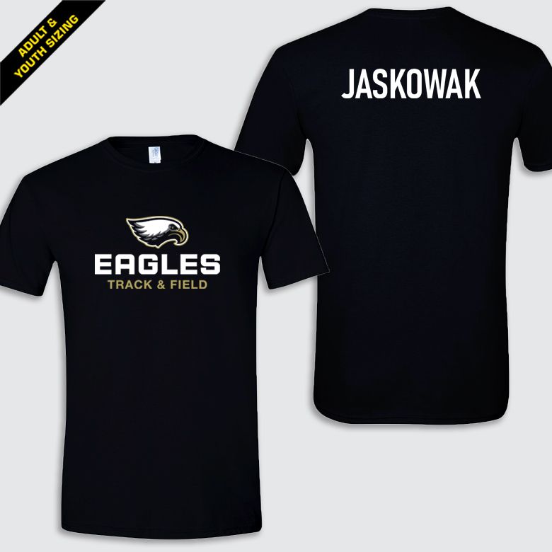 Eagles T&amp;F Softstyle T-Shirt - CUSTOM