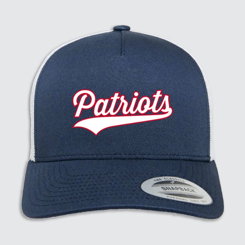 Patriots Five-Panel Retro Trucker Cap