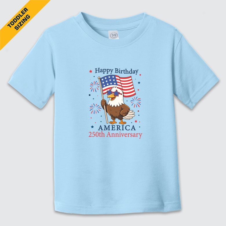 Happy Birthday Toddler Tee