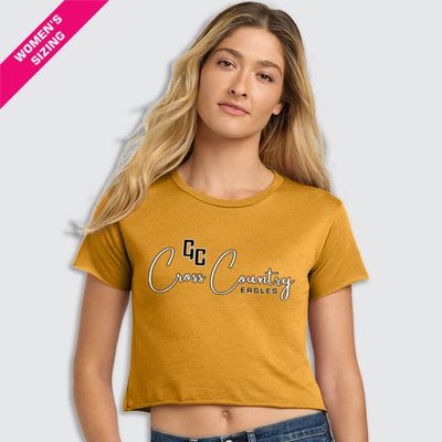 GC Cross Country Femme v.1 Next Level Apparel® Women’s Festival Cali Crop Tee