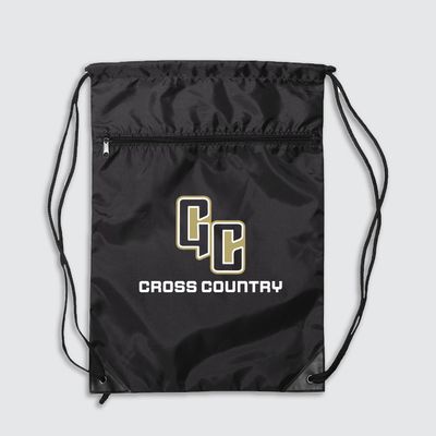 GC Cross Country Zippered Drawstring Bag