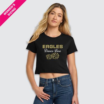 Eagles Dance Line Next Level Apparel® Women’s Festival Cali Crop Tee