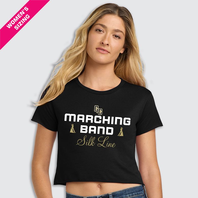 GCMB Silk Line Next Level Apparel® Women’s Festival Cali Crop Tee