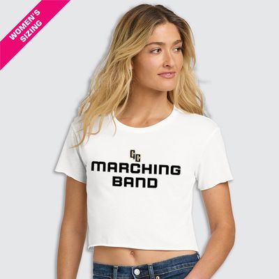 GC Marching Band SPB Next Level Apparel® Women’s Festival Cali Crop Tee