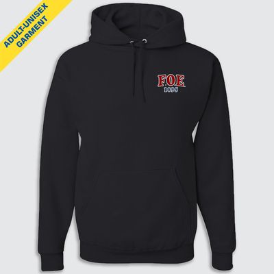 FOE 1895-EMB Jerzees Nublend Pullover Fleece Hoodie