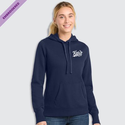 Kos's Script '83 EMB Sport-Tek® Women's Pullover Hooded Sweatshirt