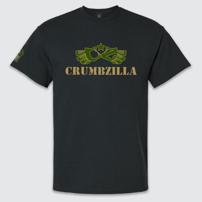 CRUMBZILLA Premium Tee W/ Roger That Walkie Sleeve