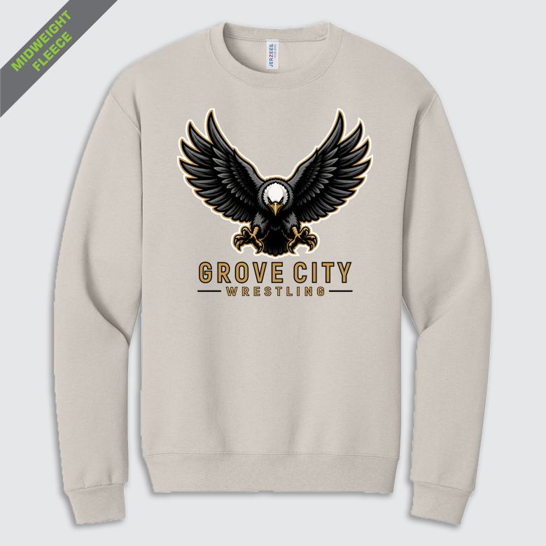 GCW Strike Eagle NuBlend Fleece Crewneck