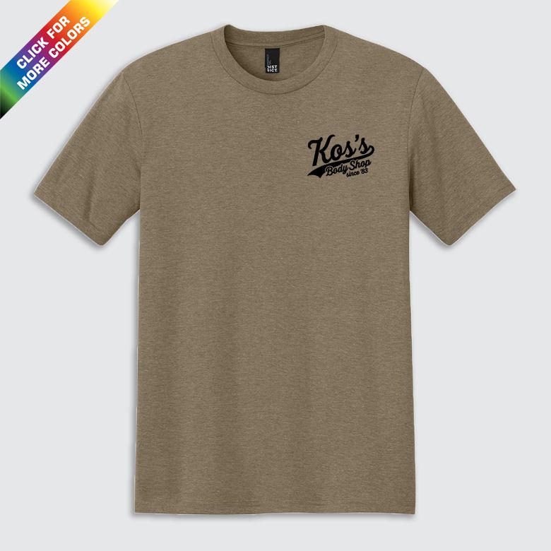 Kos's Script 83 District Perfect Tri Short-sleeve Tee