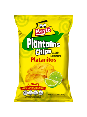 Platanitos con Limón 85g Mayte