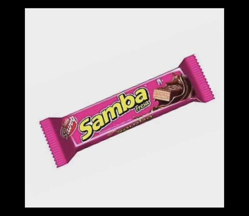 Samba 32 g Savoy, Flavor: Fresa, Size: Individual