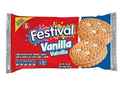 Galletas Festival 403g Paquete 12 Unidades (4 Galletas por Unidad)