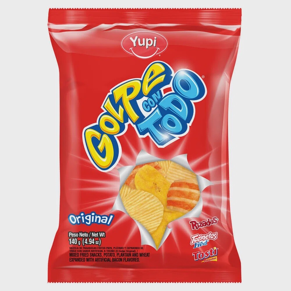 Golpe con Todo Original 140g Yupi