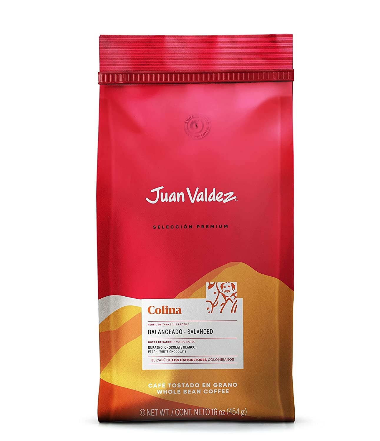 Juan Valdez Premium Bolsa 340 g, Flavor: Colina Balanceado