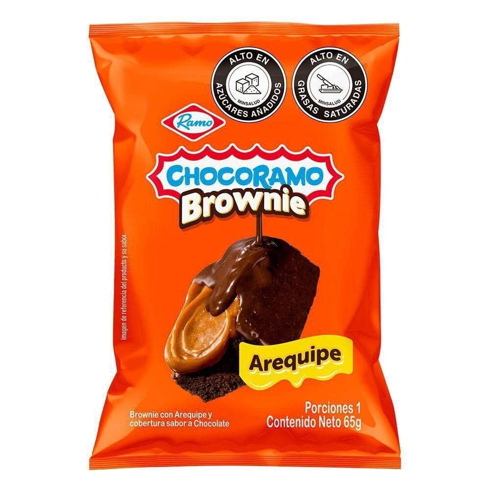 ChocoRamo Brownie Caramelo 65g