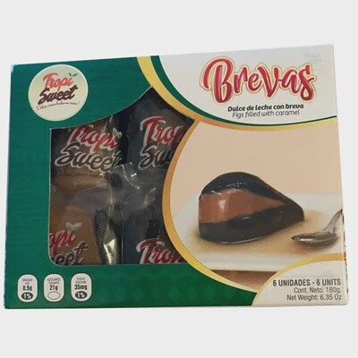 Brevas con Dulce De Leche 6pk 180g Tropi Sweet