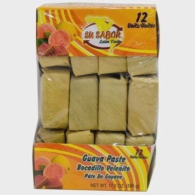 Bocadillo Veleñito 12 unidades 500g Su Sabor