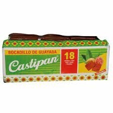 Bocadillo de Guayaba Rojo 18 unidades 650g Castipan
